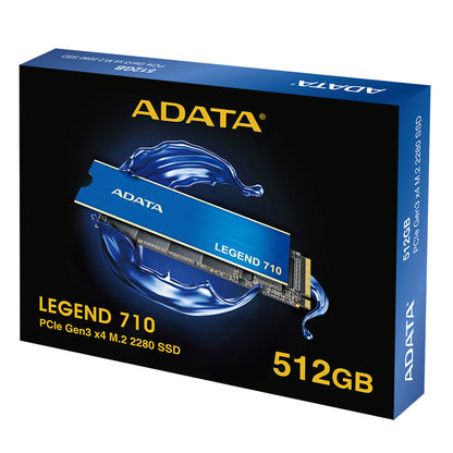 ADATA ALEG-710-512GCS 512GB M.2 NVMe PCIe Gen3 SSD