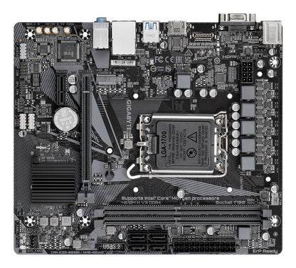Gigabyte H610M H V3 DDR4 Motherboard - Supports Intel Core 14th CPUs, 4+1+1 Hybrid