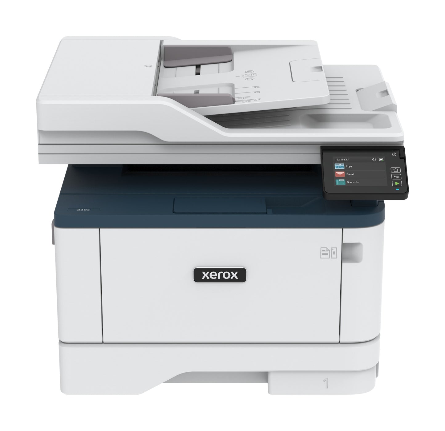 Xerox B305 A4 38ppm Wireless Duplex Copy/Print/Scan PS3 PCL5e/6 2 Trays 350 Sheets UK Printer