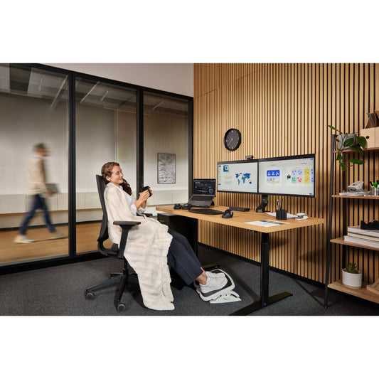Kensington SmartFit Space-Saving Dual Monitor Arm Mount
