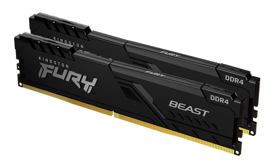Kingston Technology FURY Beast 64GB DDR4 3200MT/s CL16 Desktop RAM