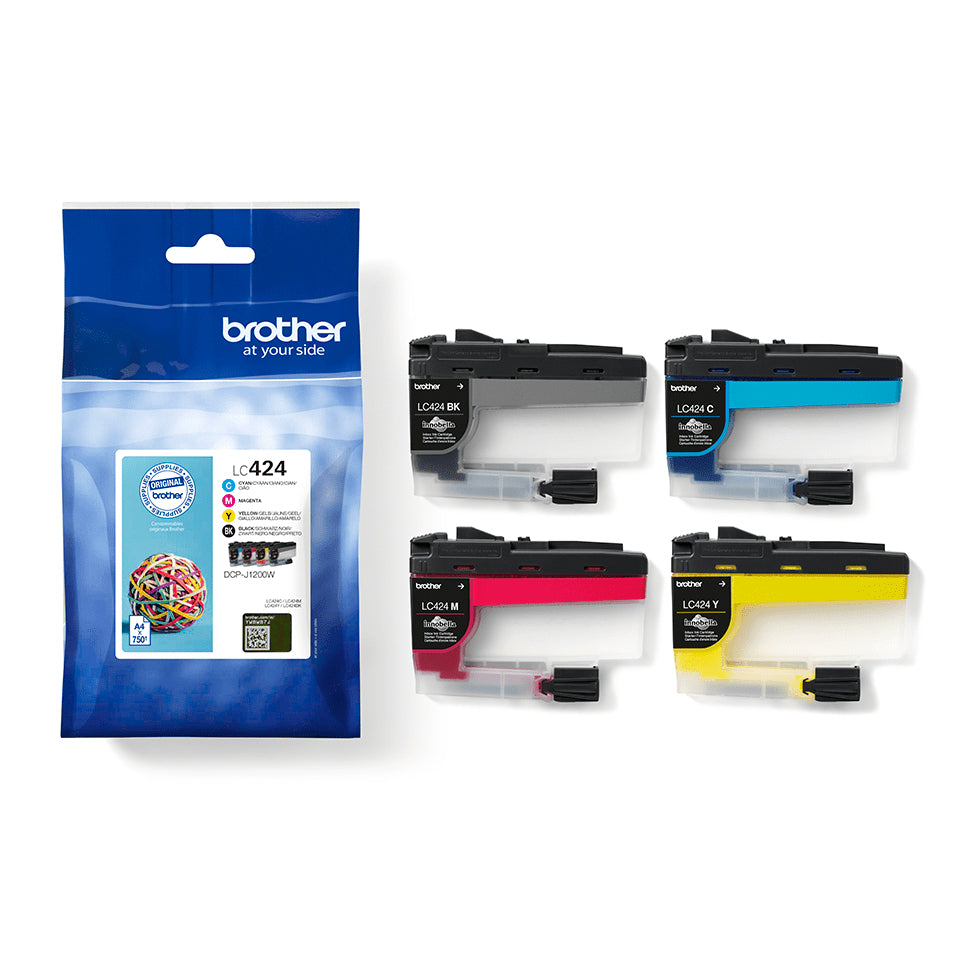 Brother LC-424VAL Ink Cartridge (750 pages, Brother DCP-J 1200)