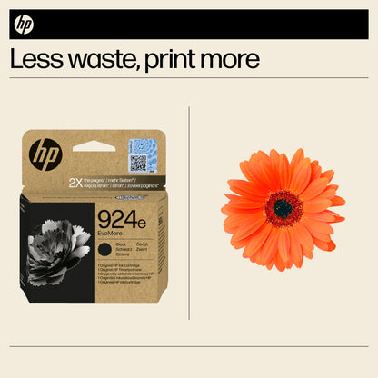 HP 4K0V0NE/924E Black Ink Cartridge (1K pages)
