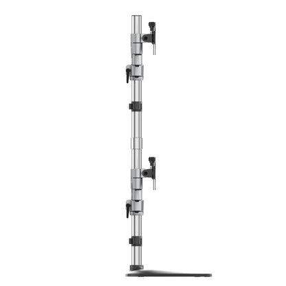 StarTech.com Desktop Quad Monitor Stand - Ergonomic VESA 4 Monitor Arm (2x2) up to Mount