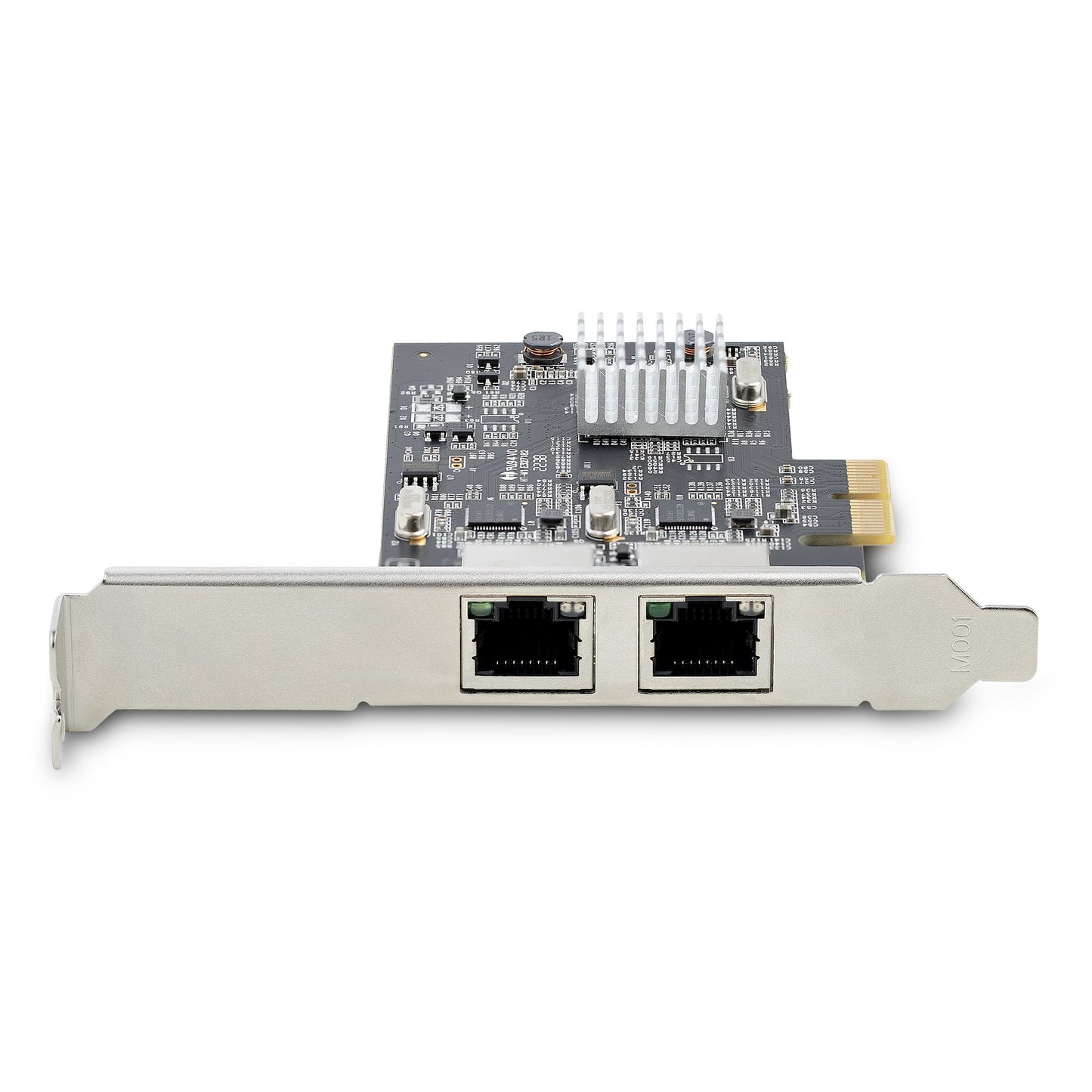 StarTech.com 2-Port 2.5Gbps NBASE-T PCIe Network Card, Intel I225-V, Dual-Port Network Adapter