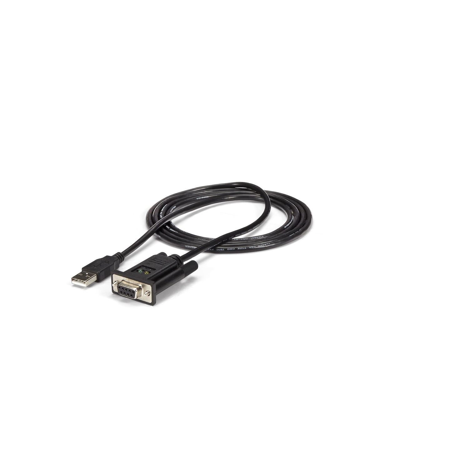 StarTech.com 6ft (1.8m) 1-Port USB to Serial RS232 Adapter, FTDI DB9 Serial DCE Cable