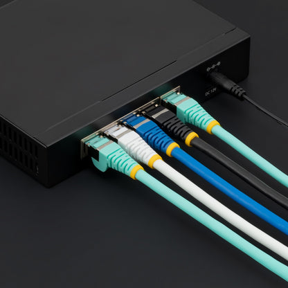 StarTech.com 5m CAT6a Ethernet Cable - Black - Low Smoke Zero Halogen (LSZH) - 10GbE