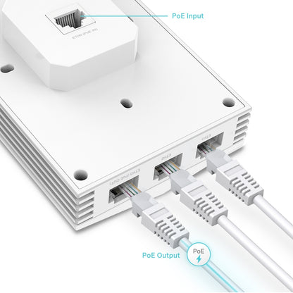 TP-LINK Omada AX3000 Wall Plate WiFi 6 Access Point WiFi 6 Networking