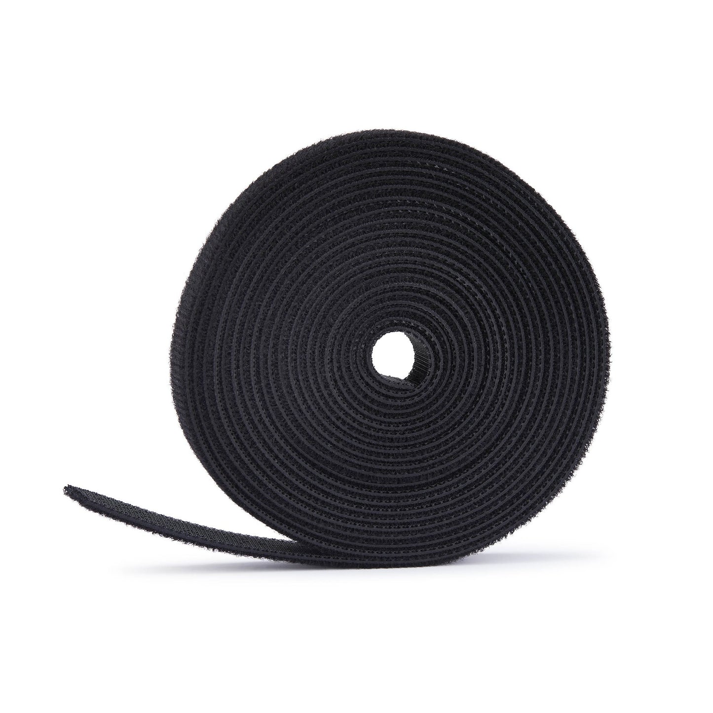 StarTech.com 75ft (22.8m) Hook and Loop Roll, 0.5in Wide, Black, Cut-to-Size Cable