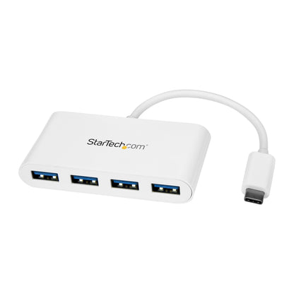 StarTech.com 4 Port USB C Hub with 4x USB-A Ports (USB 3.0 SuperSpeed 5Gbps) - USB