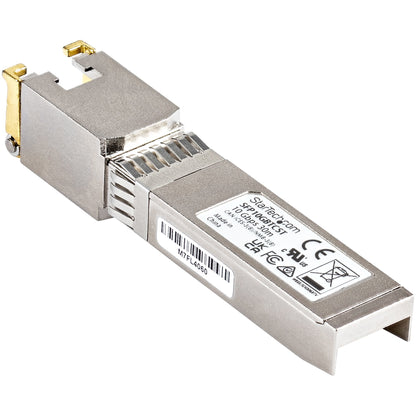 StarTech.com Cisco SFP-10GB-TC Compatible SFP+ Module - 10GBASE-T - SFP to RJ45 Cat6/Cat5e - 10GE Gigabit Ethernet SFP+ - RJ-45 30m - Cisco Firepower, ASR1000, ASR9000 Networking