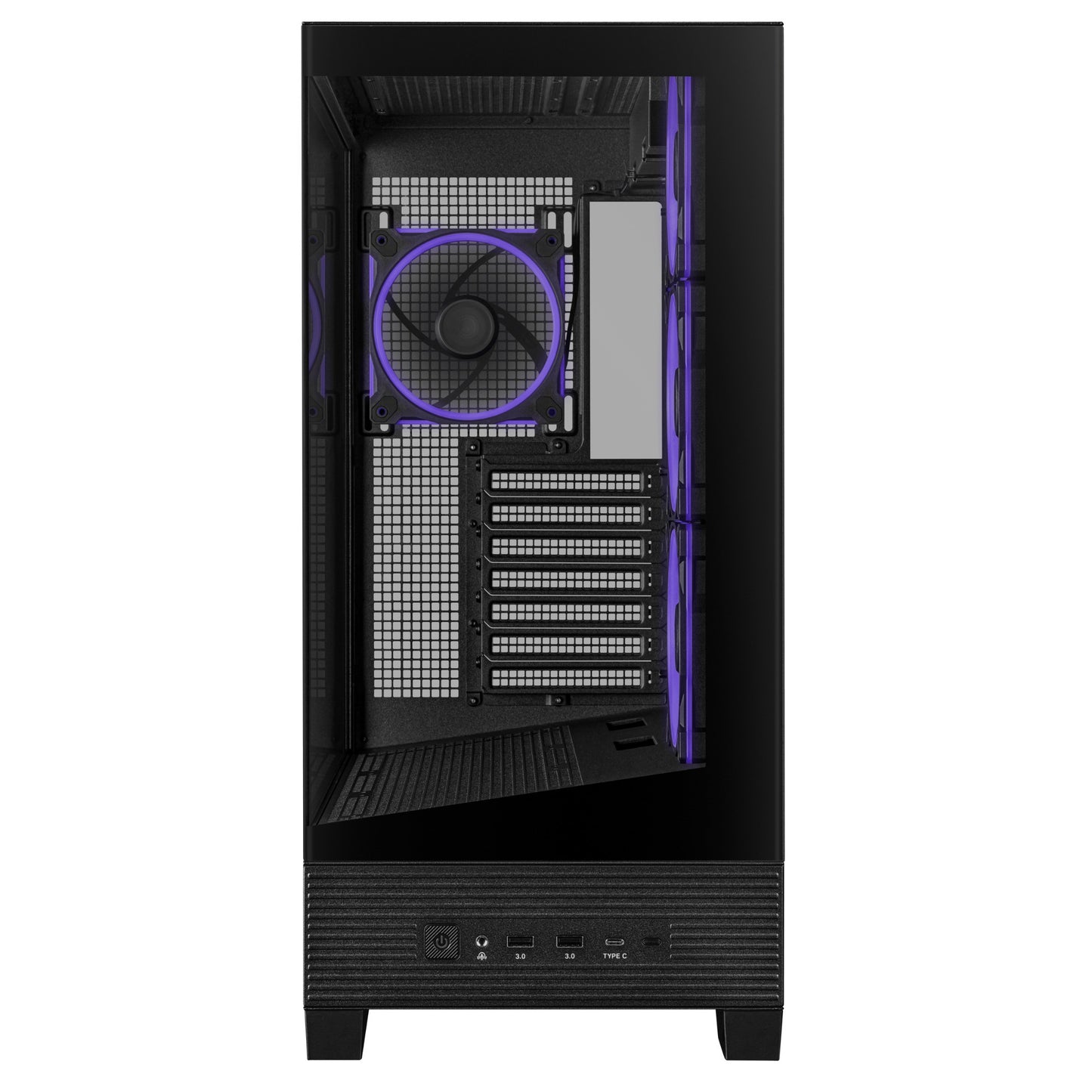 ASUS A31 Plus TG ARGB BLACK Midi Tower PC Case