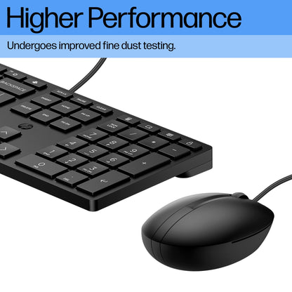 HP 320MK Wired Keyboard & Mouse Combo