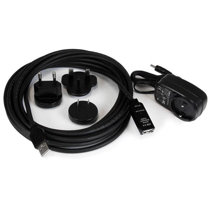 StarTech.com 5m USB 2.0 Active Extension Cable - M/F - TAA
