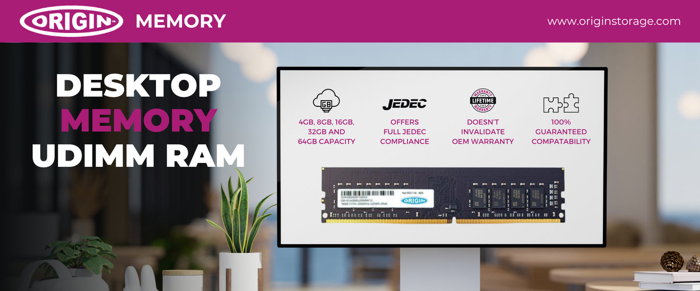 Origin Storage 8GB DDR4 3200MT/s ECC Server RAM