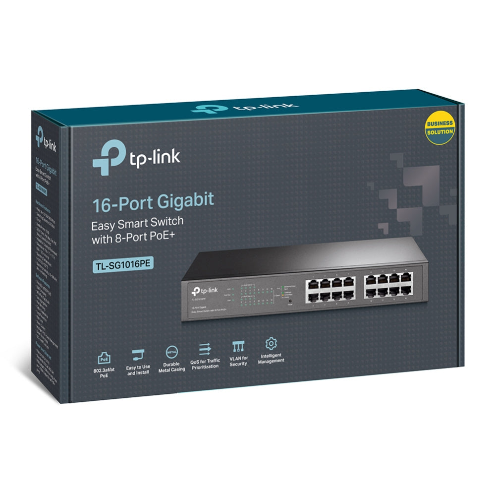 TP-LINK TL-SG1016PE network switch PoE