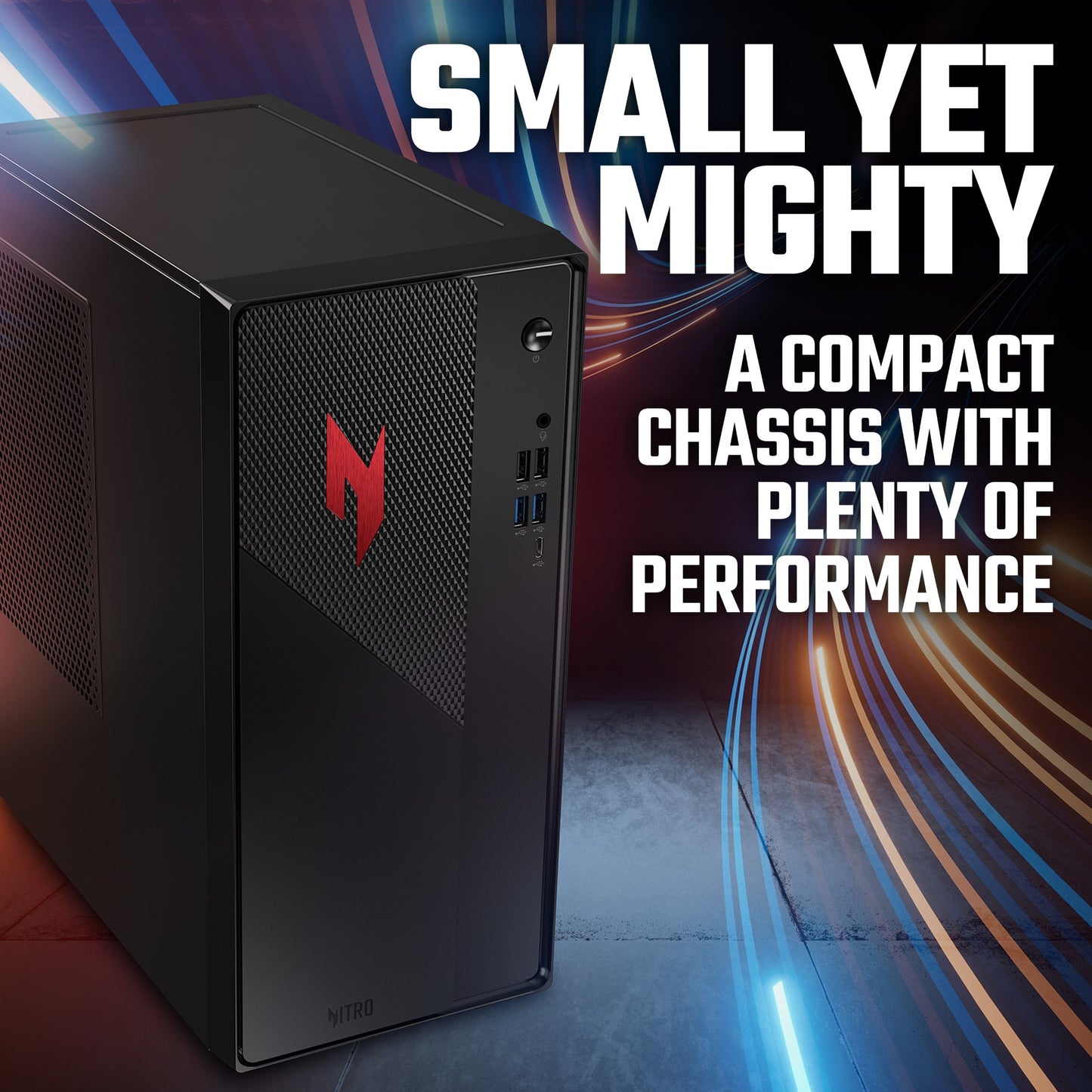 Acer Nitro N20-101 Gaming Core 5 210H 16GB 512GB SSD NVIDIA® GeForce RTX™ 5050 Desktop PC