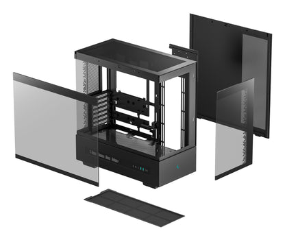 DeepCool CH690 DIGITAL Tower Black PC Case