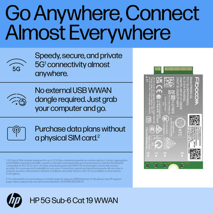 HP 5G Sub-6 Cat 19 WWAN Internal Network Adapter