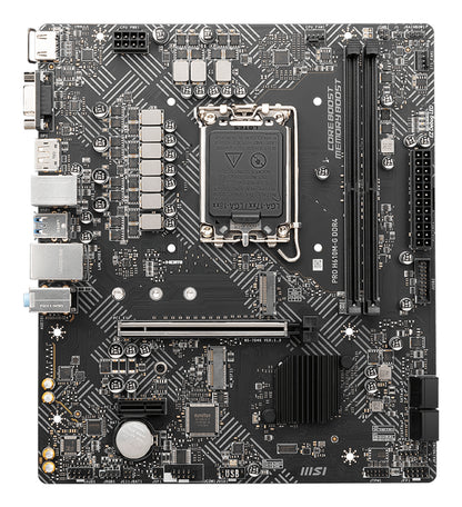 MSI PRO H610M-G DDR4 motherboard Intel H610 LGA 1700 micro ATX