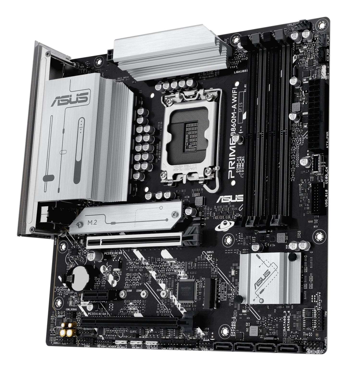 ASUS PRIME B860M-A WIFI Intel B860 LGA 1851 (Socket V1) micro ATX Motherboard