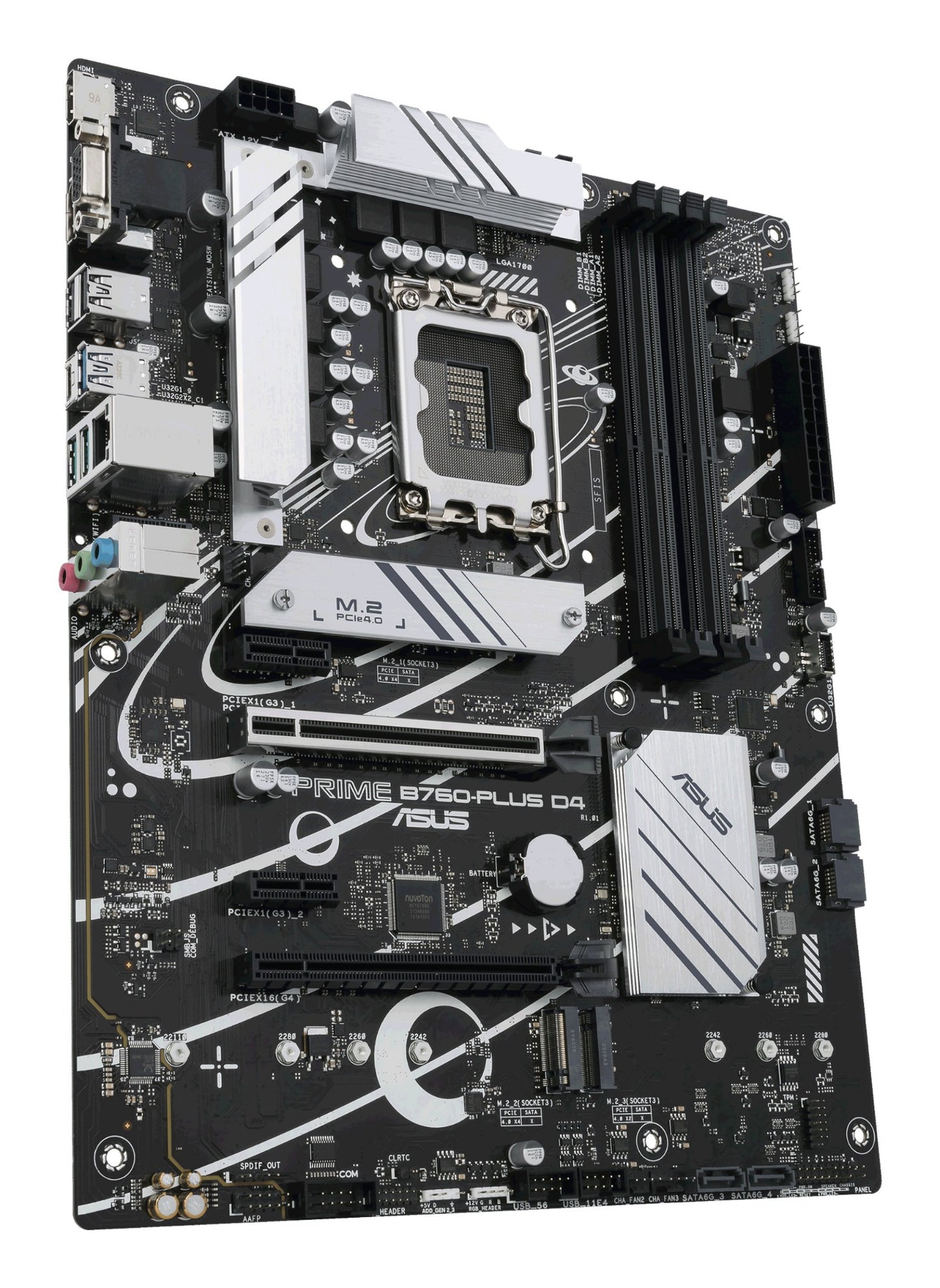 ASUS PRIME B760-PLUS D4 Intel B760 LGA 1700 ATX Motherboard