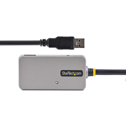 StarTech.com USB Extender Hub, 10m USB 3.0 Extension Cable with 4-Port USB-A Hub