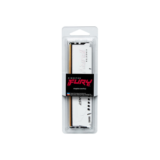 Kingston Technology FURY Beast 32GB DDR5 5600MT/s CL40 Desktop RAM (White)