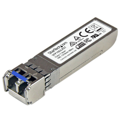 StarTech.com Cisco SFP-10G-LR Compatible SFP+ Module - 10GBASE-LR - 10GbE Single Mode Fiber SMF Optic Transceiver - 10GE Gigabit Ethernet SFP+ - LC 10km - 1310nm - DDM Cisco Firepower, ASR9000, C9300 Networking