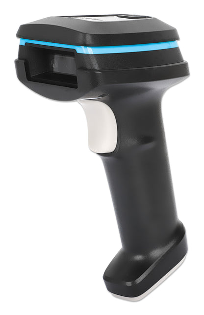 Manhattan 2D Long Range LED Barcode Scanner, USB, 450mm Scan Depth, Max Ambient