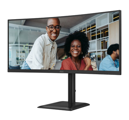 AOC E4 CU34E4CV 34" UWQHD VA 120Hz Curved Monitor