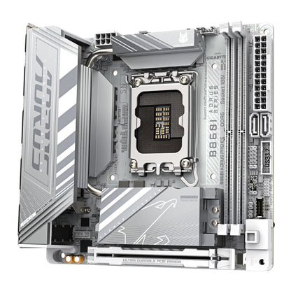 Gigabyte B860I AORUS PRO ICE Motherboard - Intel Core Ultra Series CPUs, 8+1+2+1