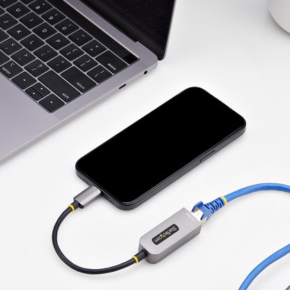 StarTech.com 2.5GbE USB-C to Ethernet Adapter, NBASE-T NIC, USB 3.0 Type-C 2.5/1G