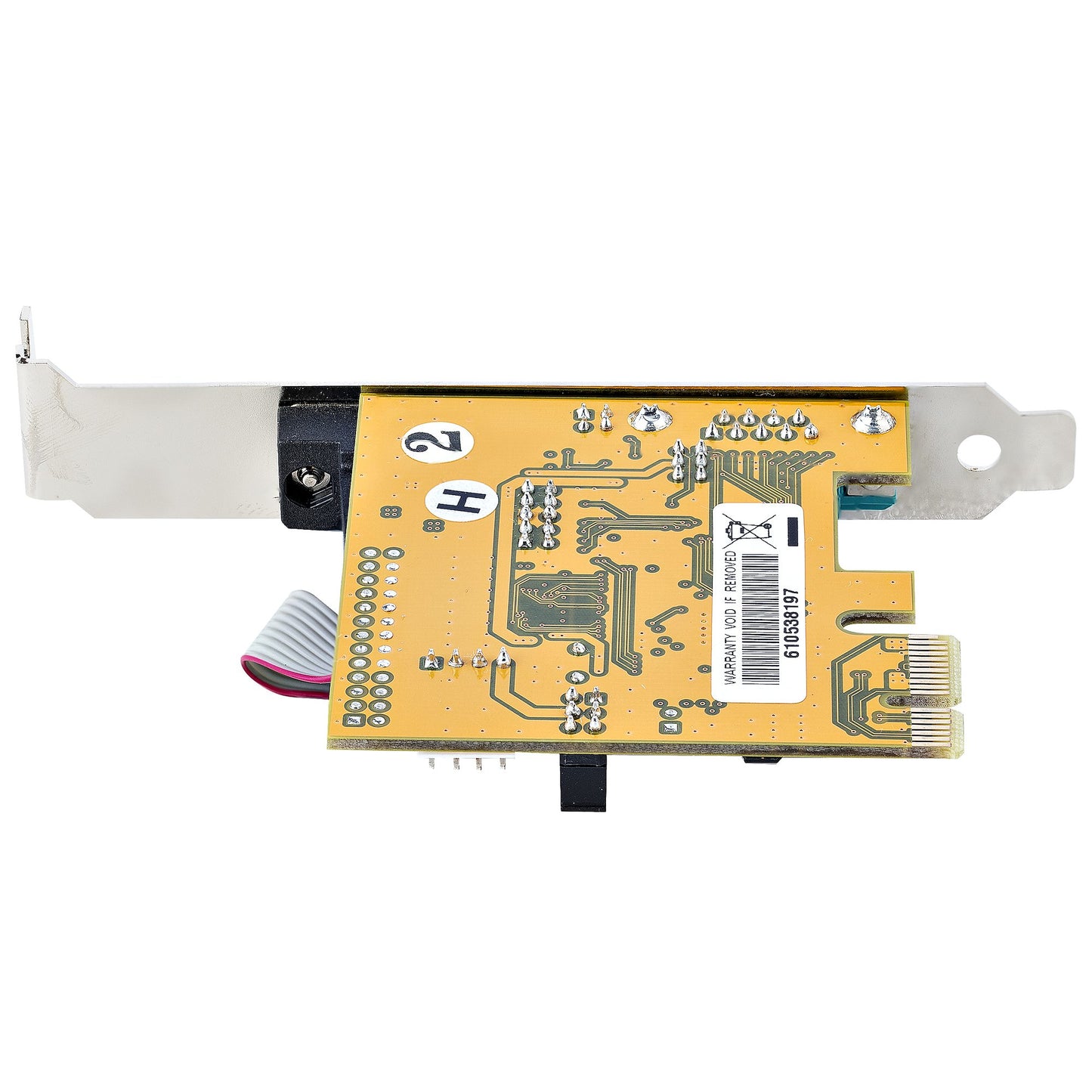 StarTech.com 2-Port PCI Express Serial Card, Dual Port PCIe to RS232 (DB9) Serial Hub