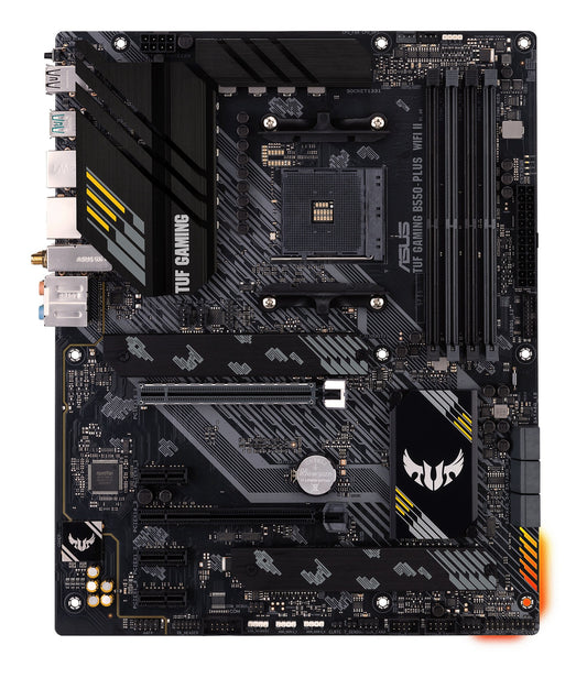 ASUS TUF GAMING B550-PLUS WIFI II AMD B550 Socket AM4 ATX Motherboard