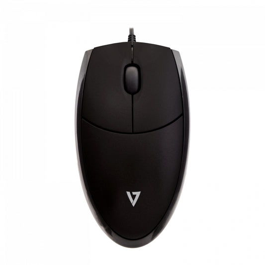 V7 MV3000010 Wired Mouse (Black)