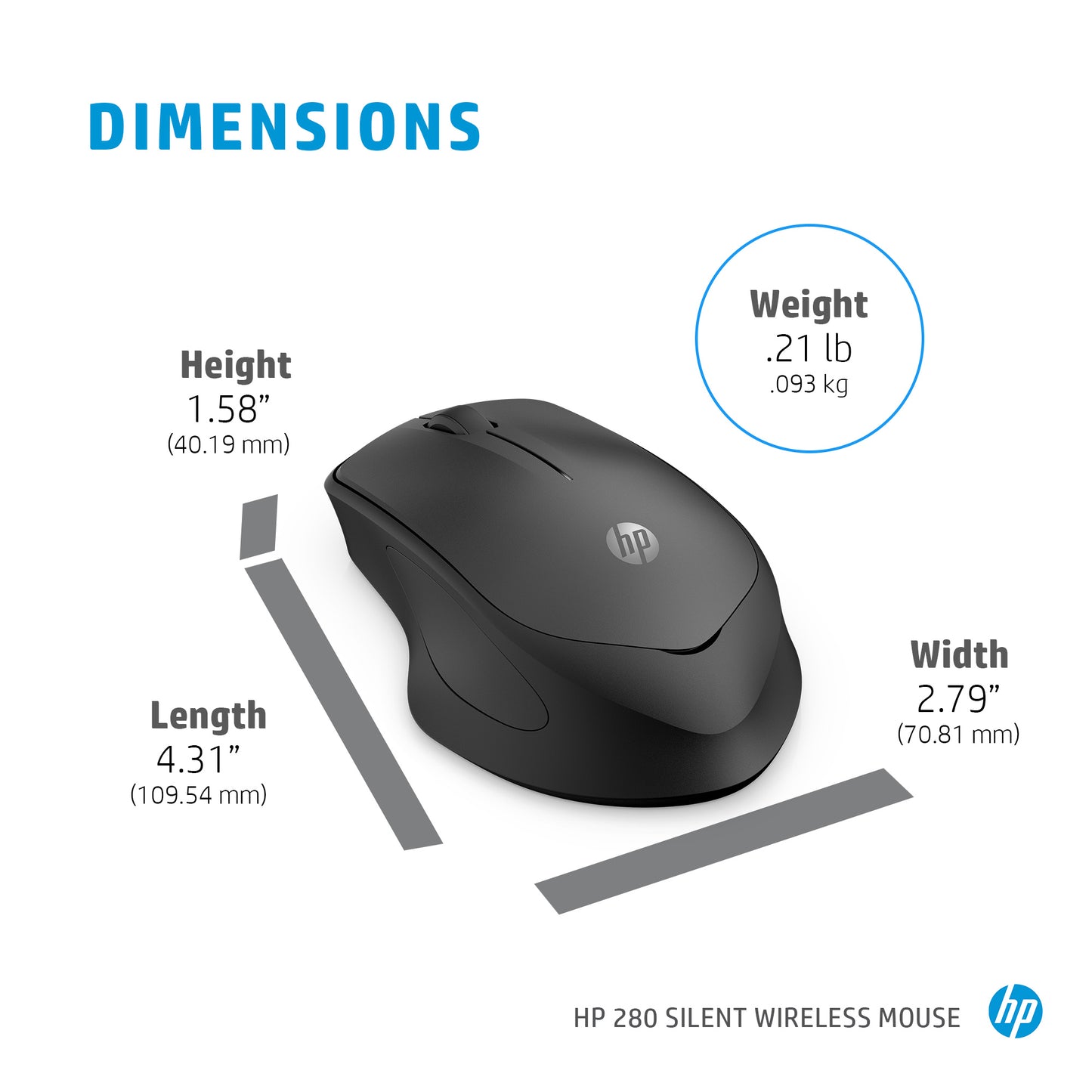HP 280 Wireless Mouse