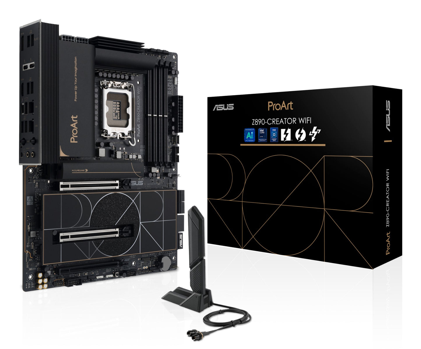 ASUS PROART Z890-CREATOR WIFI Intel Z890 LGA 1851 (Socket V1) ATX Motherboard