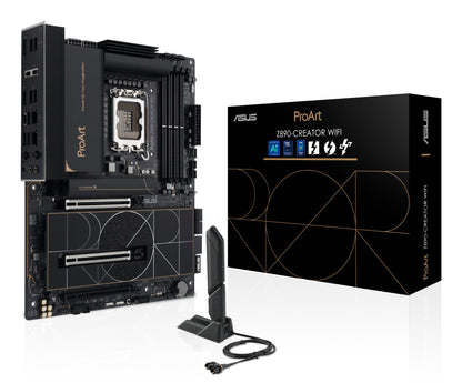 ASUS PROART Z890-CREATOR WIFI Intel Z890 LGA 1851 (Socket V1) ATX Motherboard