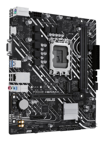 ASUS Prime H610M-K Intel H610 LGA 1700 micro ATX Motherboard