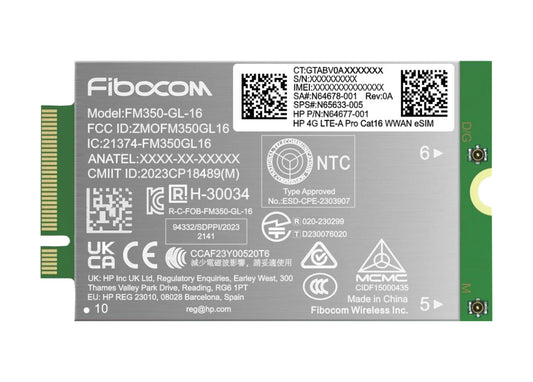 HP 4G LTE-A Pro Cat16 WWAN Internal Network Adapter