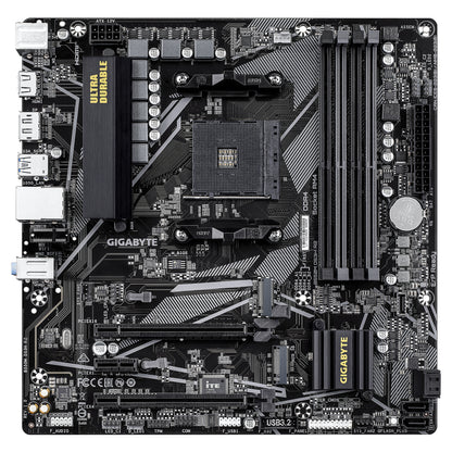 Gigabyte B550M DS3H R2 Motherboard - AMD Ryzen 5000 CPUs, 5+3 Phases VRM, up to