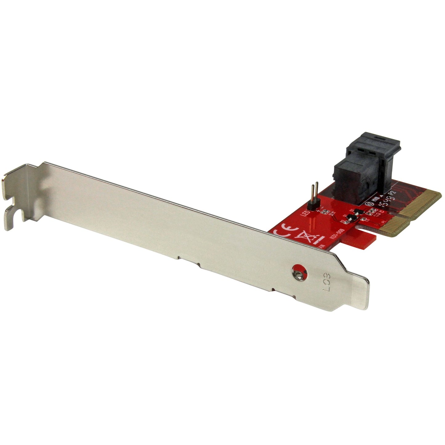 StarTech.com x4 PCI Express to SFF-8643 Adapter for PCIe NVMe U.2 SSD Hub