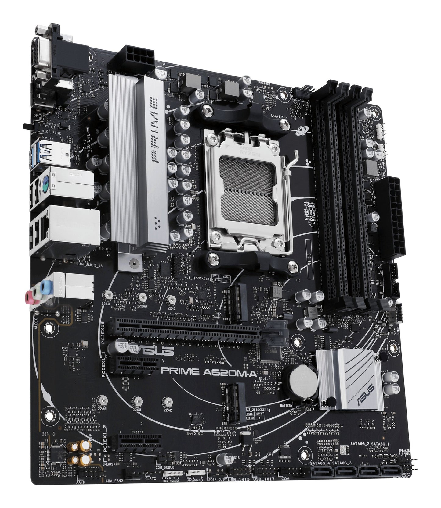 ASUS PRIME A620M-A-CSM AMD A620 Socket AM5 micro ATX Motherboard