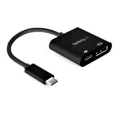 StarTech.com USB C to DisplayPort Adapter with Power Delivery - 8K 60Hz /4K 120Hz Hub