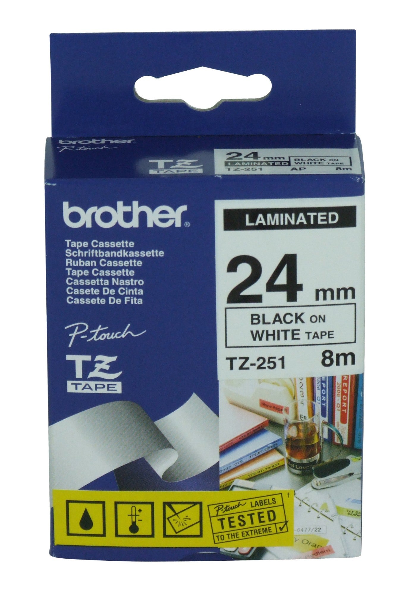 Brother TZ-251 label-making tape Labels