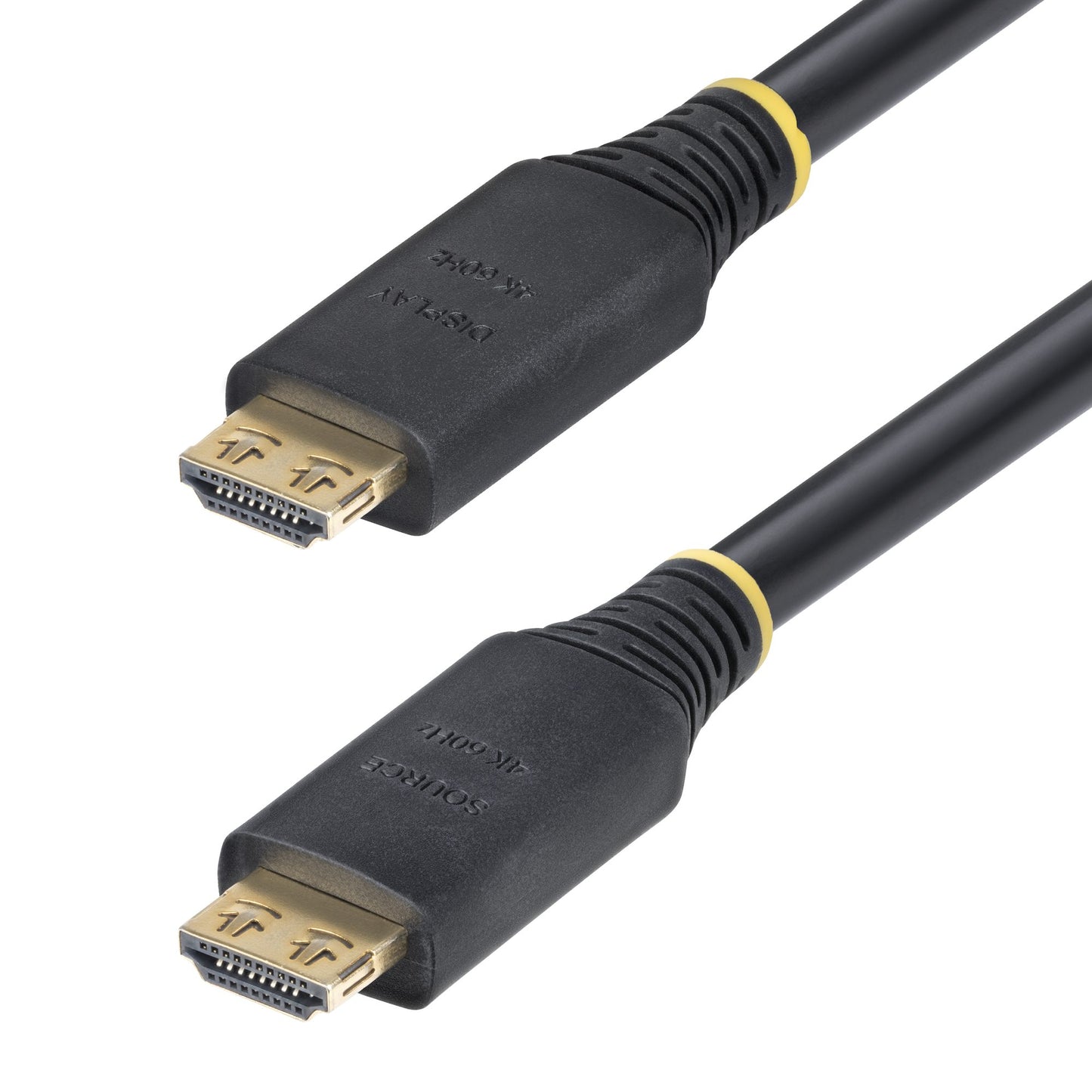 StarTech.com 10m (33ft) Active High Speed HDMI Cable with Gripping Connectors, 4K