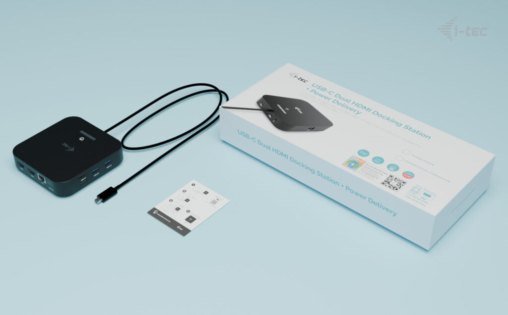 i-tec Power Delivery W USB-C Docking Station 100W (IDOCKPD)