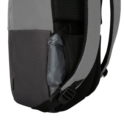 Targus Sagano 39.6 cm (15.6") Backpack Black, Grey Laptop Bag
