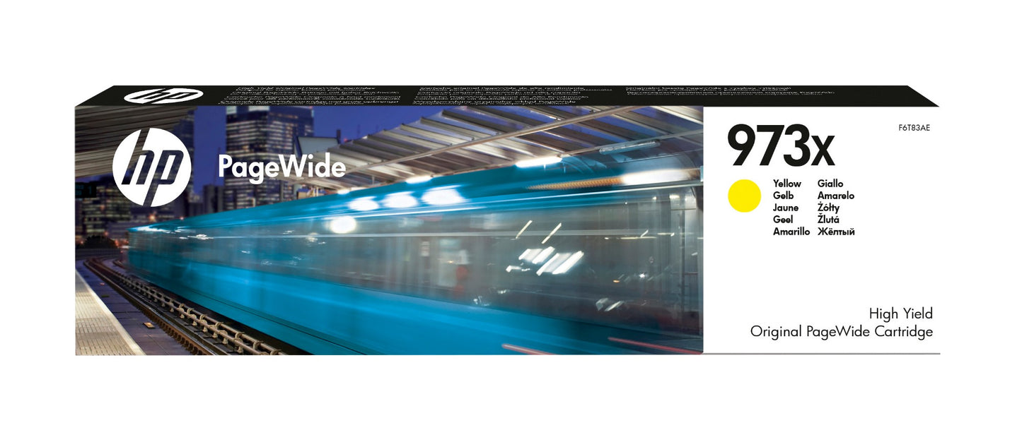 HP F6T83AE/973X Yellow Ink Cartridge (7K pages)